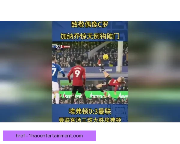 亚历杭德罗加纳乔英超对阵埃弗顿精彩倒钩破门提前锁定赛季最佳进球